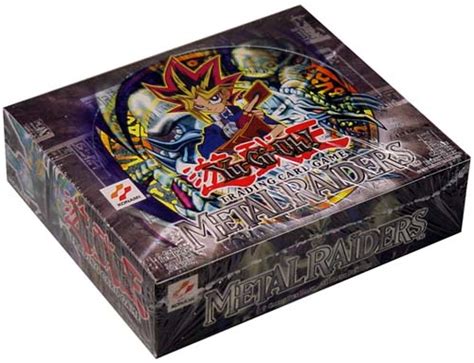 yugioh metal raiders 1st edition booster box 24 packs|Yugioh Metal Raiders 1st Edition Booster Box for sale .